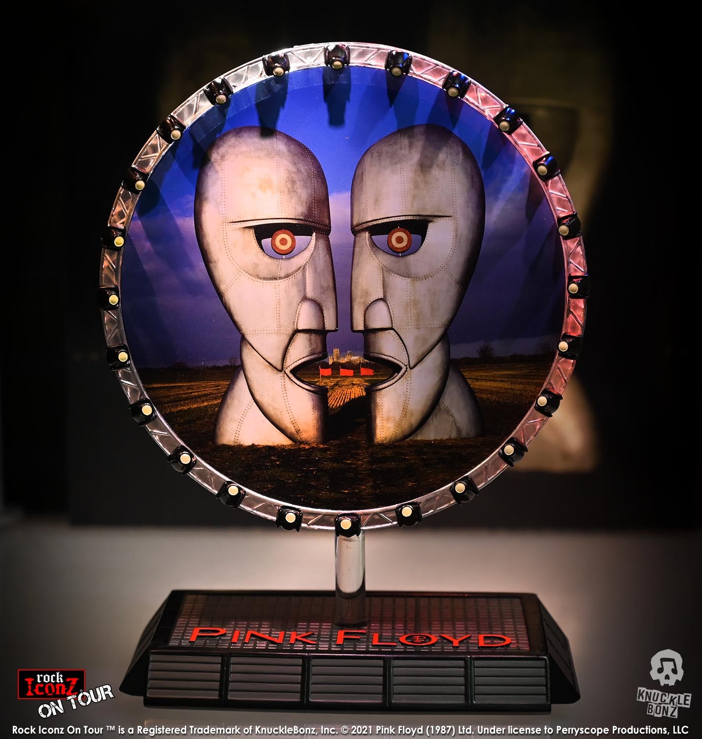 Pink Floyd Division Bell Projection Screen KnuckleBonz Statue
